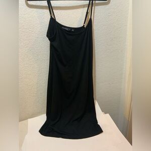 NWOT karen millen Dress Women’s S Black Spaghetti adjustable Strap Straight